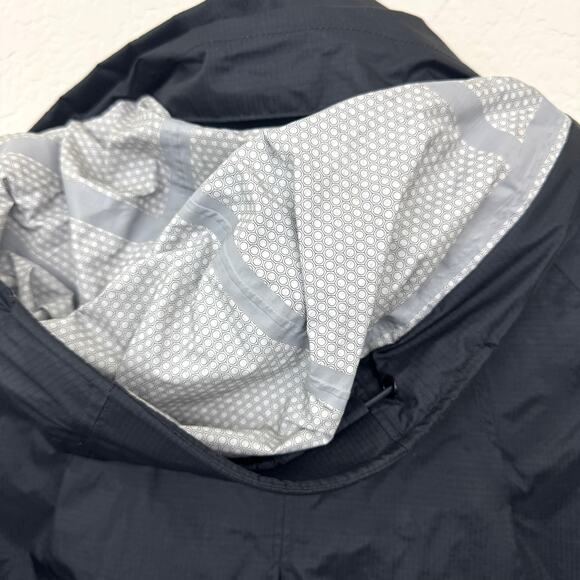 Mountain Hardware Womens Full Zip Nylon Jacket Size M Hooded Lightweight Belted - Picture 8 of 15